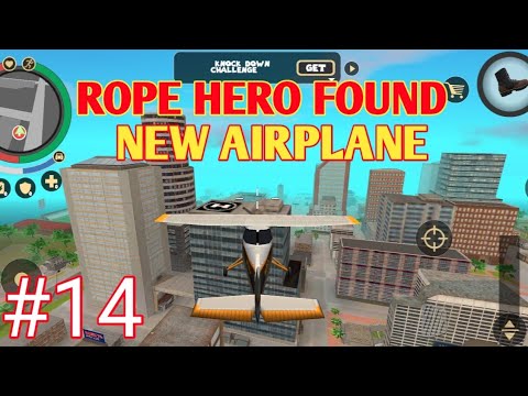 new airplane in rope hero vice town new airplane in stadium
