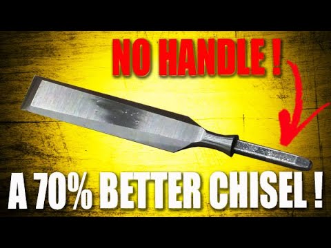 Why you should get chisels WITHOUT HANDLES!