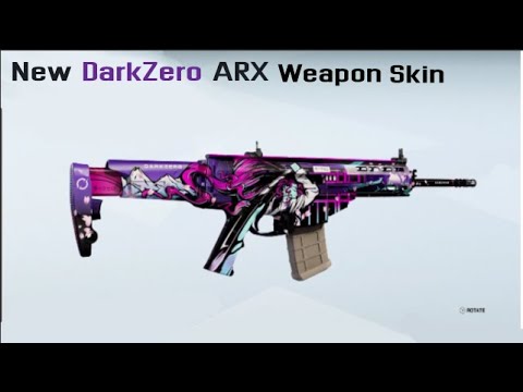 New DarkZero weapon skin