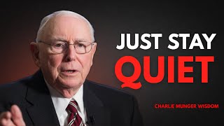 5 Financial Secrets You Must Never Share | Charlie Munger Wisdom