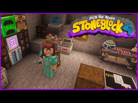 FTB Stoneblock 4 - Ep 07 - Chickens Are So Good!