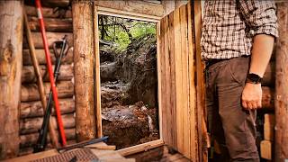 Building a TINY-DUGOUT from START to FINISH! 6 months in 70 minutes!