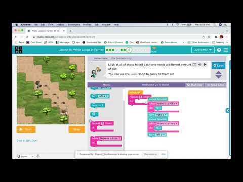 Code.org, Express Course (2021) Lesson 16