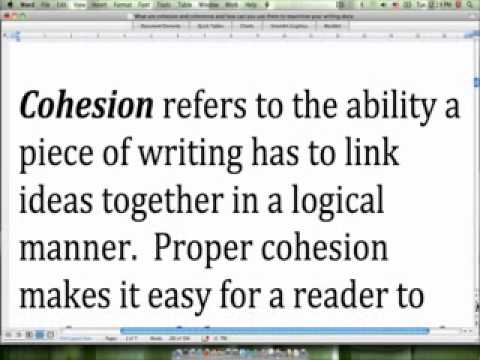 cohesionとcoherenceとは何か、そしてそれらはあなたのIELTS試験でどのように役立ちますか？(4件中1件) (What are cohesion and coherence and how can they help you on your IELTS exam? (1 of 4))