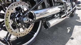 Milwaukee 8 Softail Slip On Sound &amp; Review - RCX 3&quot;