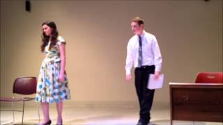 The Star-Spangled Girl scene