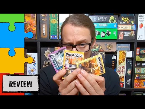 #Review - Sherlock :  Der Pate | Das Labor | 13 Geiseln (Abacusspiele 2020)