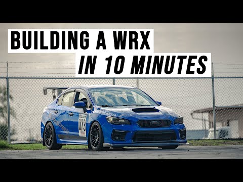 Building SUBISPEED'S WRX in Under 10 Minutes