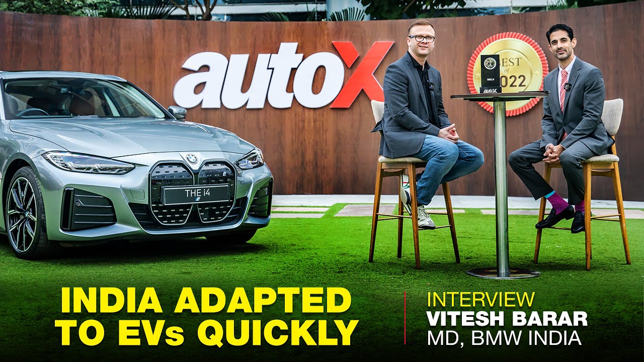 India adapted to EVs quickly – Vitesh Barar, Marketing Director, BMW India | Best of 2022 | autoX