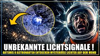 Keine Einschläge! Artemis II hat grade intelligente UFO Lichter auf dem Mond entdeckt ?!