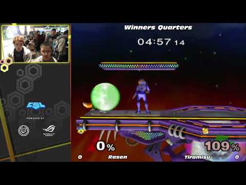 Mass Madness 19 SSBM - Rasen (Sheik) vs. Tiramisu (Fox) - Melee WQF