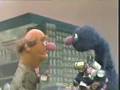 Classic Sesame Street Grover In Line At The Supermarket