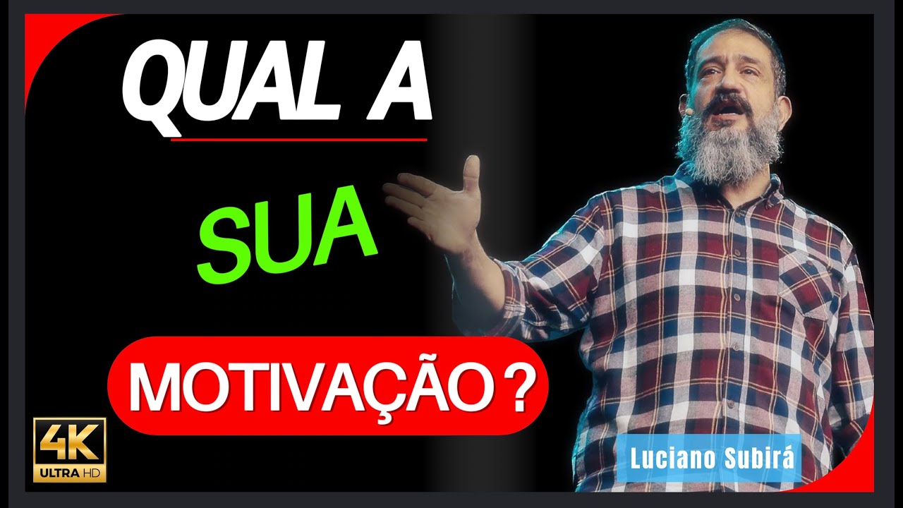 COMO se MOTIVAR no SENHOR - Luciano Subirá