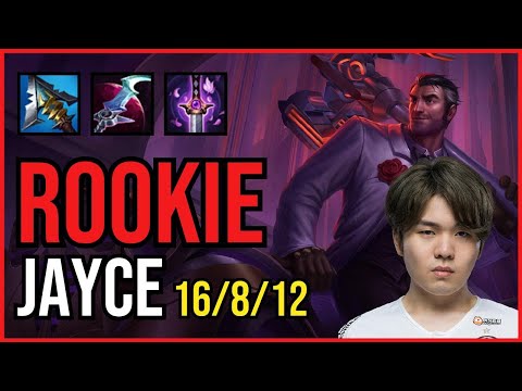 ROOKIE - JAYCE vs. NAUTILUS Mid | KR MASTER | PATCH 11.1 | QUADRAKILL