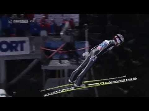 Simon Ammann crash Bischofshofen 2015 accident!!