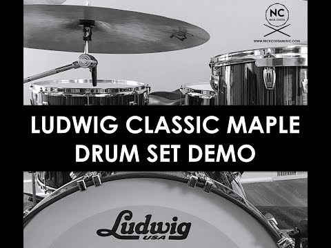 Ludwig Classic Maple Drum Set Demo