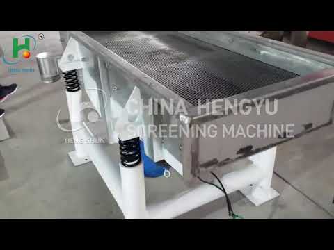 sieving linear vibrating sieve machine