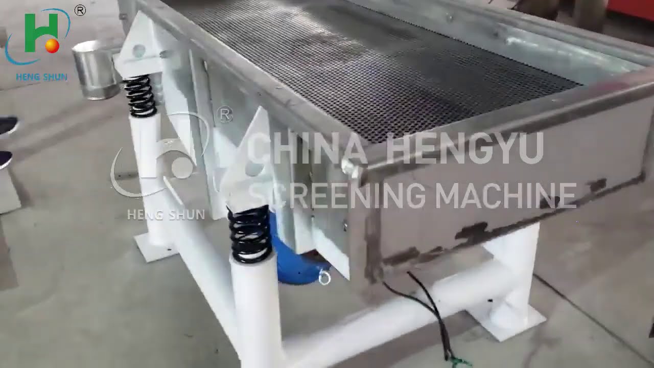 sieving linear vibrating sieve machine