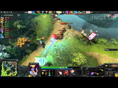 DOTA 2 CDEC vs LGD Game 1 VOD Frankfurt Major 2015, Winners Bracket Round 1