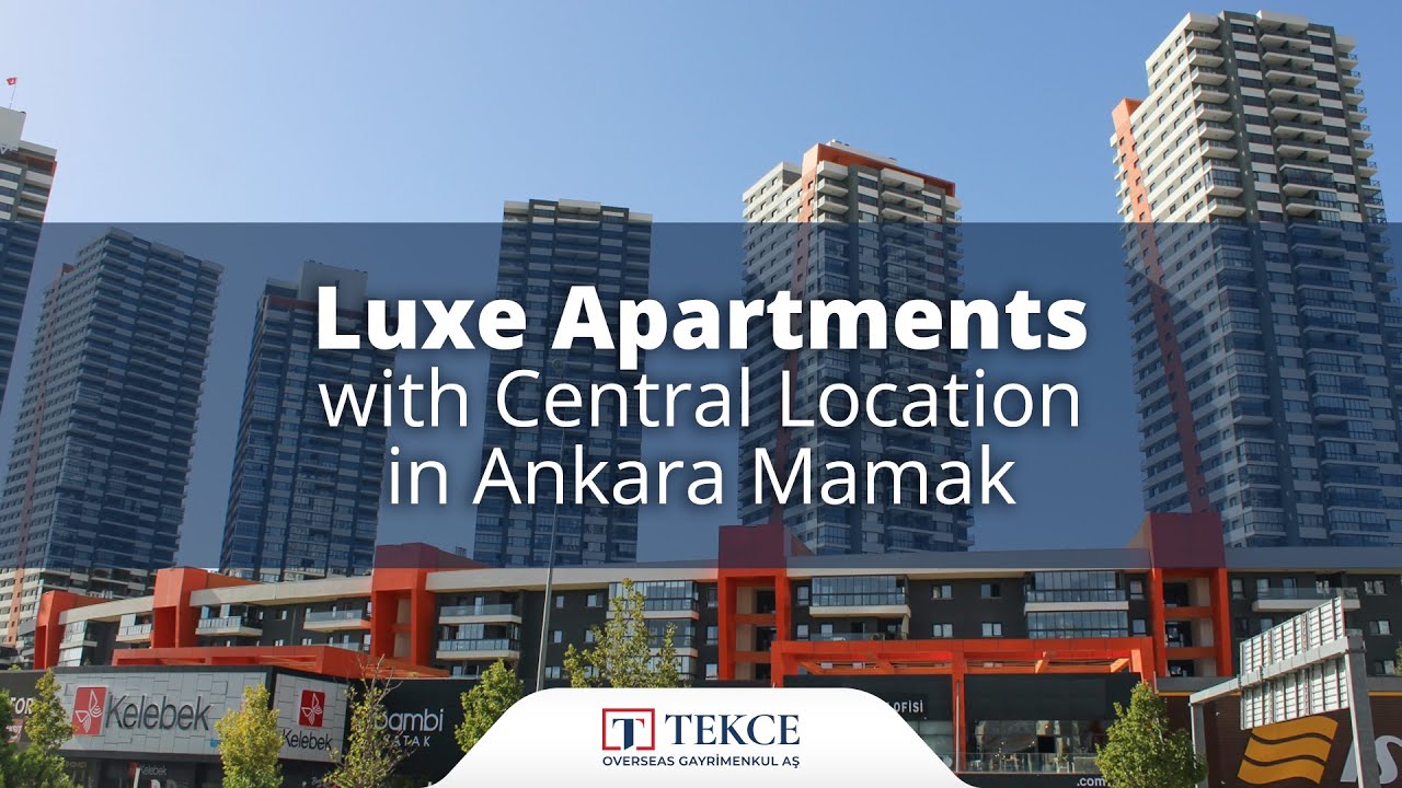 Luxueux Appartements Dans un Lotissement à Ankara Mamak