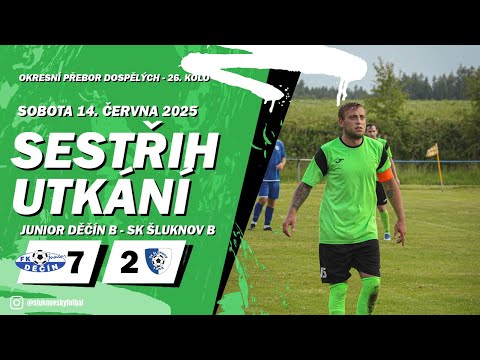 Junior Děčín B - Šluknov B 7:2 (26. kolo sezony 2024/2025)