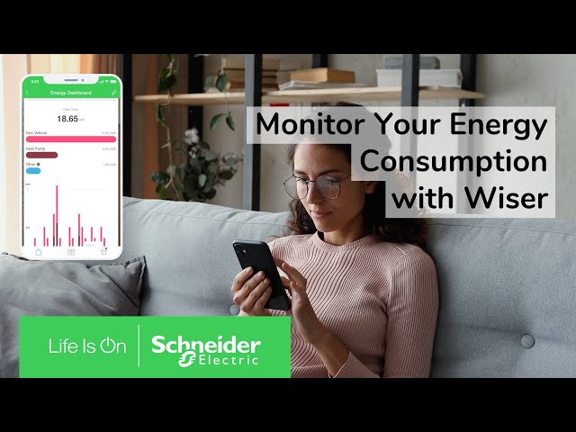 schneider electric Energiamittari paneeli wiser pt r9 3p+n flex