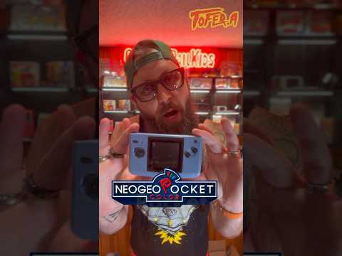 Who remembers the NEO GEO POCKET COLOR?! #videogames