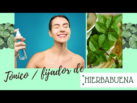 TÓNICO FIJADOR DE HIERBABUENA | Fácil & Rápido... Sólo 3 ingredientes!