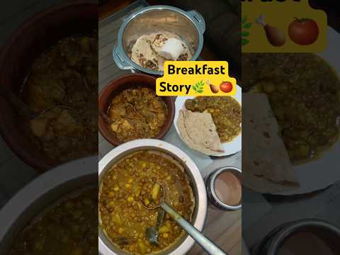 Chapati+chicken curry+puttu+kadala curry🌿🍗 #youtubeshorts #chapati #puttukadalacurry #foodvlogs