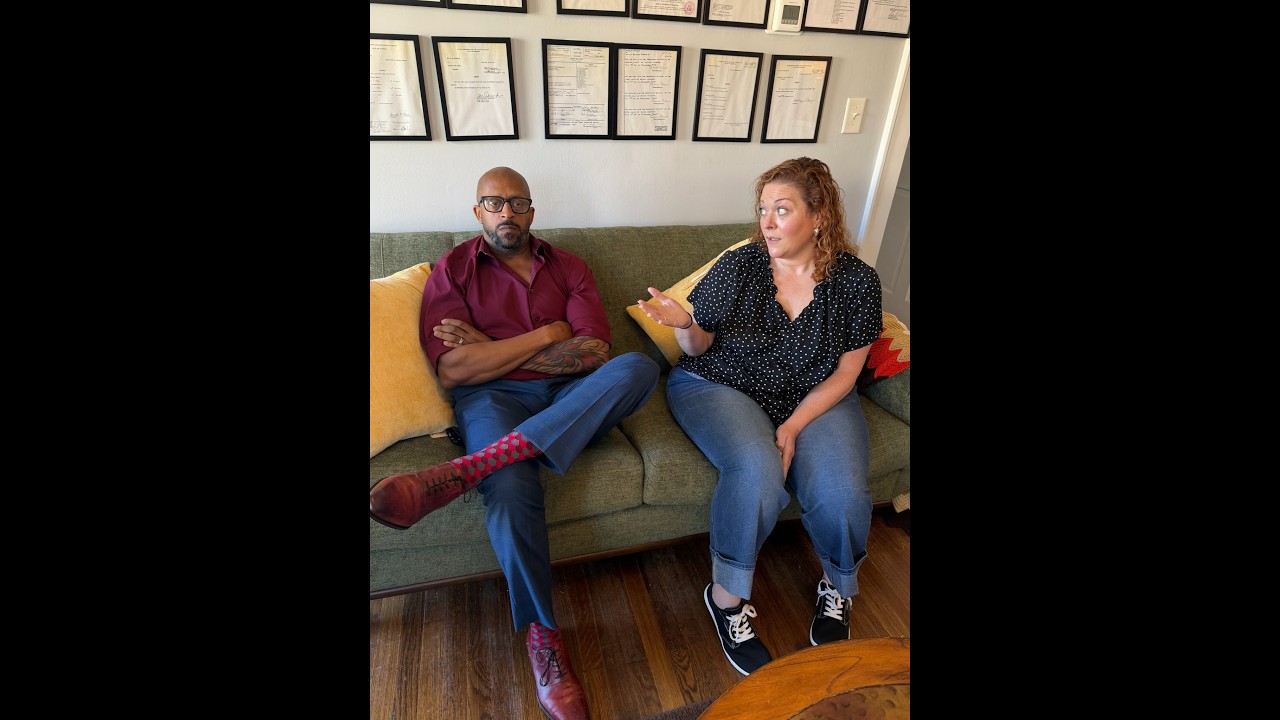 The counselor tells Larry and Bethany to take a trip to save their marriage