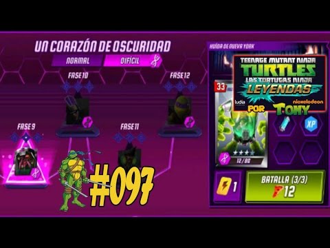 Tortugas Ninja Leyendas "Cap. 97 - Un corazón de oscuridad, Fases 9 a 10 (difícil)" por Tony