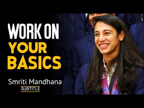 Smriti Mandhana: We have To Keep Growing | [ ENGLISH SPEECH ] | Woman's Cricket