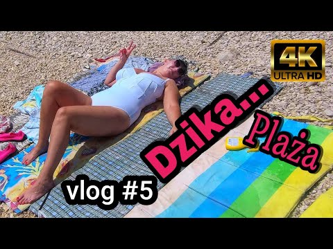 Chorwacja Pag vlog#5 - Dzika... Plaża