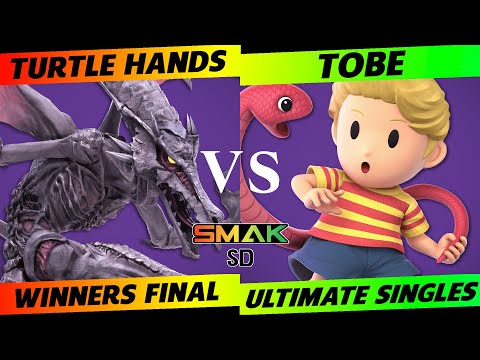 SMAK-SD Winners Finals - Turtle Hands (Ridley) vs. Tobe (Lucas) - SSBU