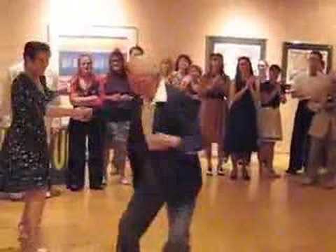 Jean Veloz & John Mills dance at Rusty's Rhythm Club