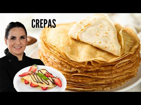 Como hacer CREPAS, FACILES y RAPIDAS