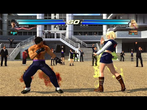 L7 323_5 Lili y Kunimitsu ( Uchiha x24 ) VS (ARANT9509) Forest Law y Dragunov - Tekken Tag 2 Online