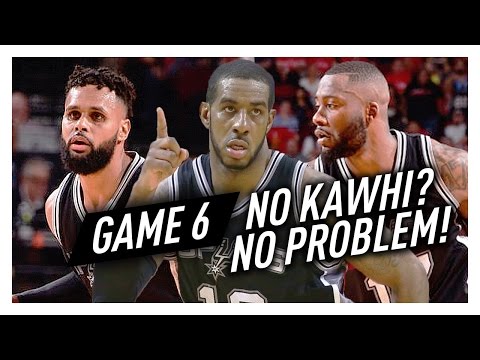 LaMarcus Aldridge, Jonathon Simmons & Patty Mills Game 6 Highlights vs Rockets 2017 Playoffs - EPIC