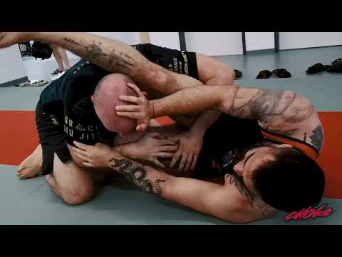 Choke Fights: Luta Livre Black Belt auf einen BJJ Blackbelt