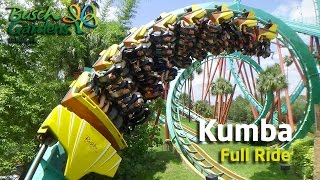 preview picture of video 'Kumba Busch Gardens Tampa - HD Full Ride + GoPro'