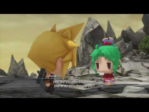 World of Final Fantasy Cloud & Terra Scene (ENGLISH)