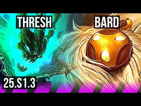 THRESH & Miss Fortune vs BARD & Kai'Sa (SUP) | KR Master | 25.S1.3