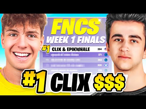 Clix 1st Place FNCS Finals (Week 1) 🏆