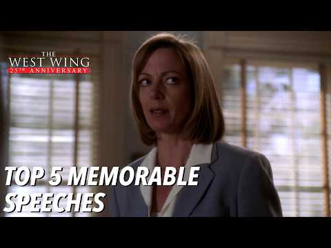 Top 5 Memorable Speeches | The West Wing