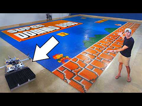 World Record Domino Robot (100k dominoes in 24hrs)