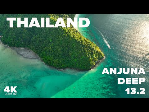 Ocean Therapy | Coastal Thailand 🌊 in 4K | Anjunadeep 13.2 | Relaxation for Your TV