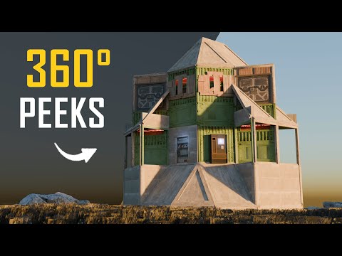 TROPHY V3 - Cheap & Cosy SOLO Bunker | 360 PEEKS | Sensor Turrets | Shop | RUST 2026