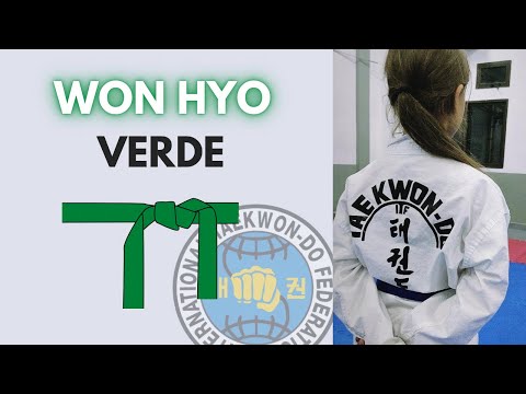 Forma Cinturón Verde | Won-Hyo Tul