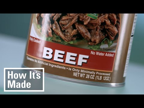 CARNE IN SCATOLA | Come è fatto | How it's made