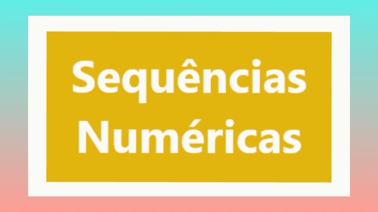 Sequência numérica
